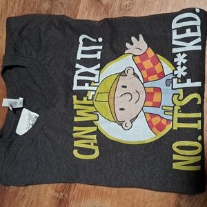 Bob the builder funny adult tee